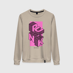 Женский свитшот Панк not dead