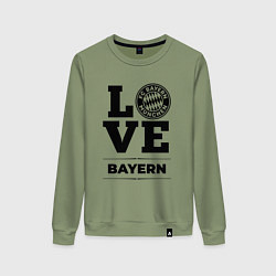 Женский свитшот Bayern Love Классика