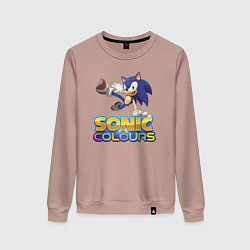 Женский свитшот Sonic Colours Hedgehog Video game