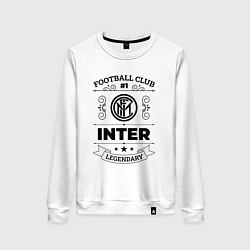 Женский свитшот Inter: Football Club Number 1 Legendary