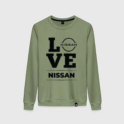 Женский свитшот Nissan Love Classic