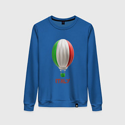 Женский свитшот 3d aerostat Italy flag