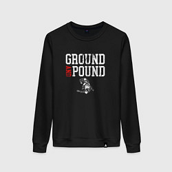 Женский свитшот Ground And Pound Добивание ММА