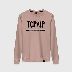 Женский свитшот TCPIP Connecting people since 1972