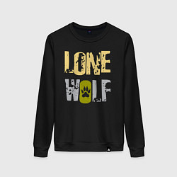 Женский свитшот Lone Wolf - одинокий волк