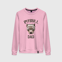 Женский свитшот Pitbull dad