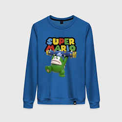 Свитшот хлопковый женский Super Mario - Spike - Character, цвет: синий