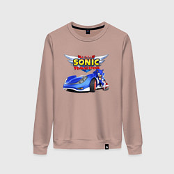 Женский свитшот Team Sonic racing - hedgehog