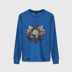 Женский свитшот Ведьмак в печали