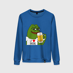 Женский свитшот Drink Pepe