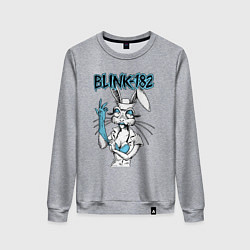 Женский свитшот Blink 182 bunny nurse