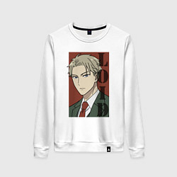 Свитшот хлопковый женский Лойд Сумрак, цвет: белый