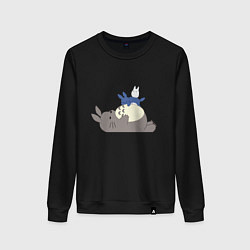 Женский свитшот Тоторо спит