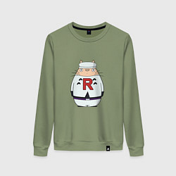 Женский свитшот Totoro rocket