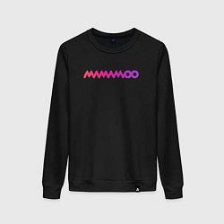 Женский свитшот Mamamoo gradient logo
