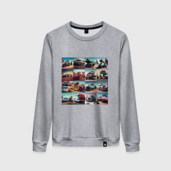 Женский свитшот BeamNG drive