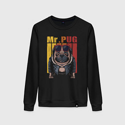 Женский свитшот Mr pug