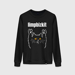 Женский свитшот Limp Bizkit rock cat