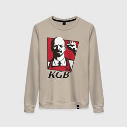 Женский свитшот KGB Lenin