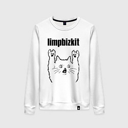 Женский свитшот Limp Bizkit - rock cat