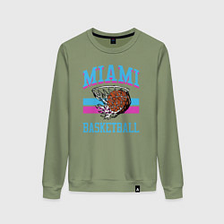 Женский свитшот Basket Miami