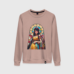 Женский свитшот Ай хоширо - витраж