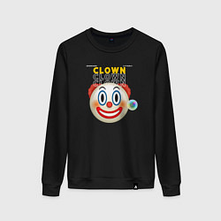 Женский свитшот Litterly Clown