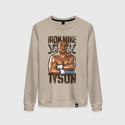 Женский свитшот Iron Mike Tyson Железный Майк Тайсон