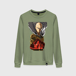 Женский свитшот Saitama fist