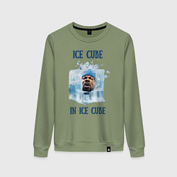 Женский свитшот Ice Cube in ice cube