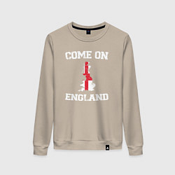 Женский свитшот Come on England