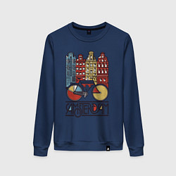 Женский свитшот Amsterdam bike