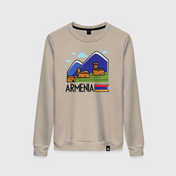 Женский свитшот Горная Армения