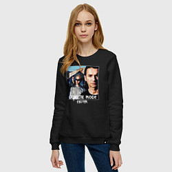 Свитшот хлопковый женский Depeche Mode Exciter Tour, цвет: черный — фото 2