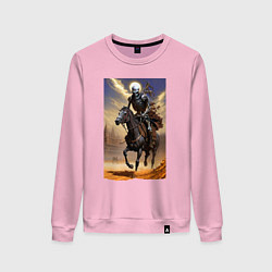 Женский свитшот Всадник апокалипсиса - нейросеть