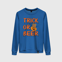 Женский свитшот Trick or beer