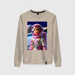 Женский свитшот Барби - крутой космонавт