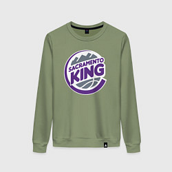 Женский свитшот Sacramento king