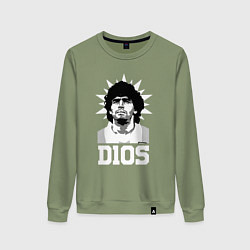 Женский свитшот Dios Diego Maradona