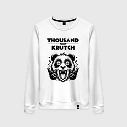 Женский свитшот Thousand Foot Krutch - rock panda