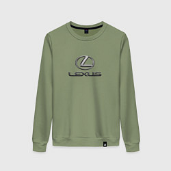 Женский свитшот Lexus авто бренд лого
