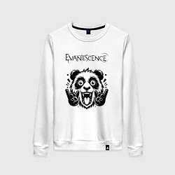 Женский свитшот Evanescence - rock panda