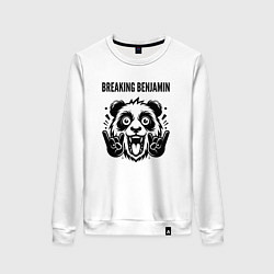 Женский свитшот Breaking Benjamin - rock panda