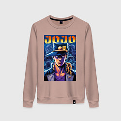 Женский свитшот Jojo - Jotaro Kujo ai art