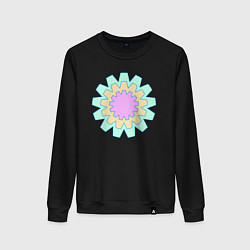 Женский свитшот Круговые фигуры
