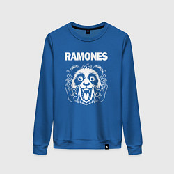 Женский свитшот Ramones rock panda