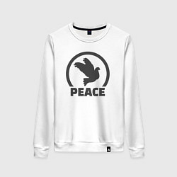 Женский свитшот Peace bird