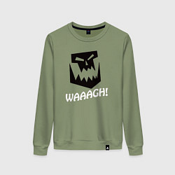 Женский свитшот Warhammer waaagh