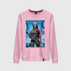 Женский свитшот Barbie military - special forces