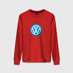 Женский свитшот Volkswagen logo blue